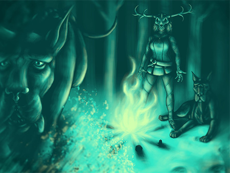 Hounds of Winter (color)